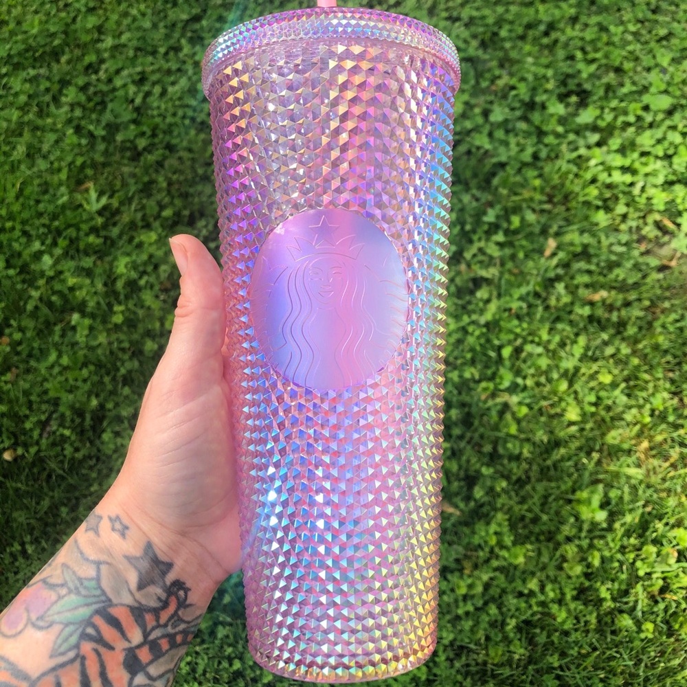 Starbucks Studded Pink Unicorn Iridescent Tumbler